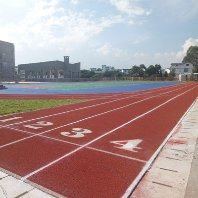 quality ITF Eco Sports Flooring 400M All Weather Running Track Environmental-Friendly factory