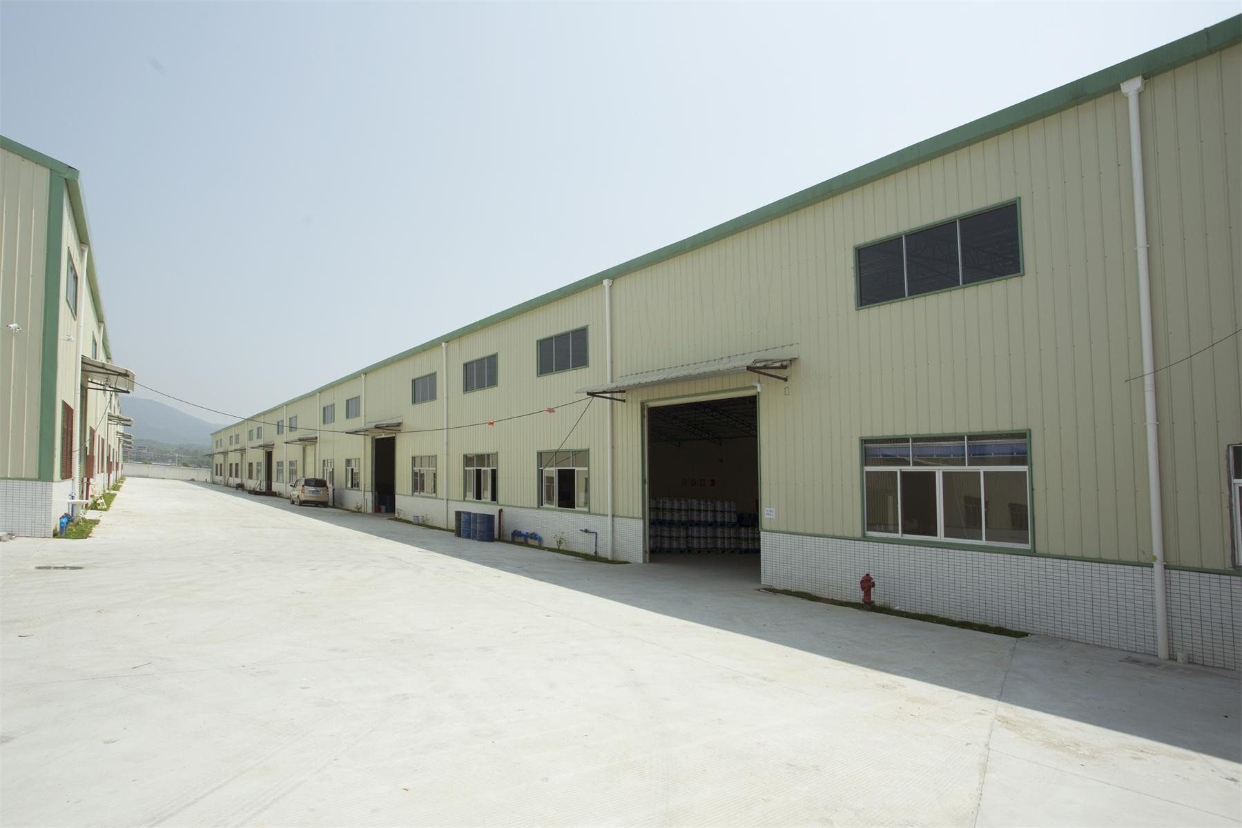 GUANGZHOU SHENGDONG SPORTS INDUSTRY CO., LTD. factory production line