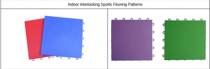 Polyurethane Suspended Interlocking Gym Tiles Shock Absorption 2