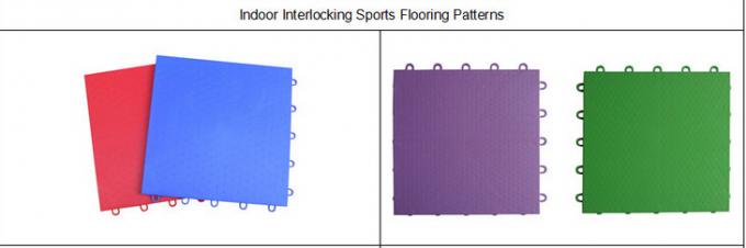 IAF Interlocking Sports Tiles Eco-Friendly Waterproof Sports Surfaces 1