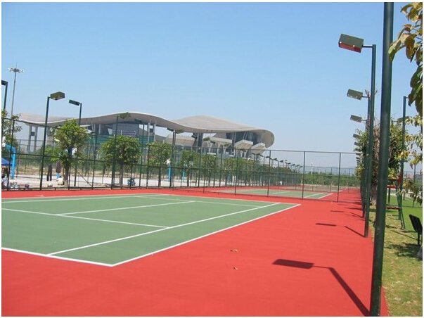 High Rebound Acrylic Tennis Court With Itf Certificate Polyurethane 1