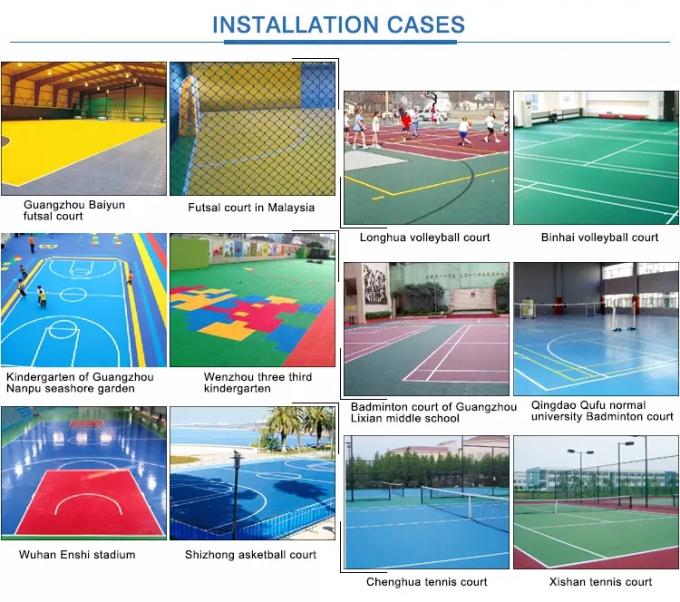 Futsal Field Interlocking polypropylene Outdoor Sports Surfaces 3
