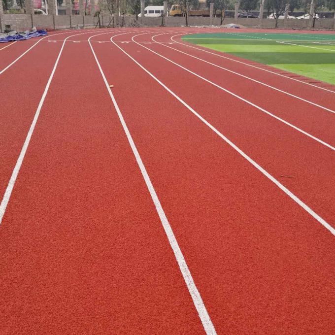 Sports Flooring Jogging Track Material Tartan Athletics Track 15mm Thickness 2