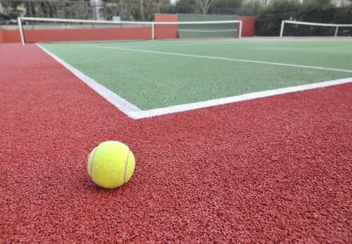 Elastic Monomer Poly Sports Court Paint Acrylic Badminton Court Flooring 4