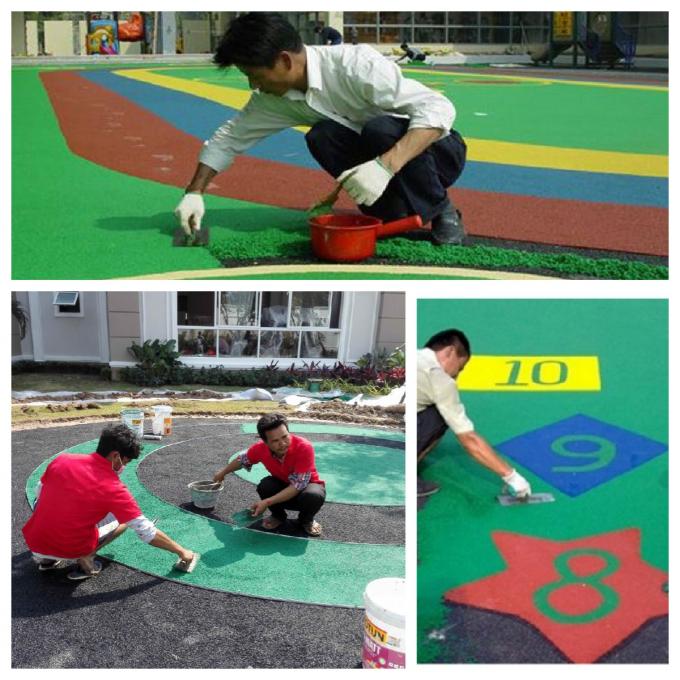 Enhancing Athletic Performance and Safety with Soft, Colorful EPDM Rubber Granule Sports Flooring 0