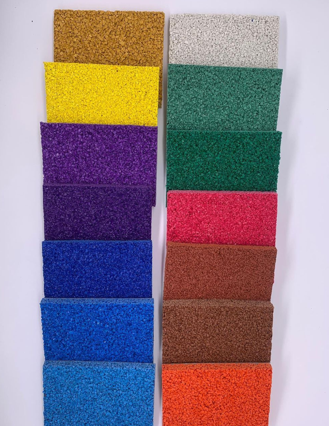 Enhancing Athletic Performance and Safety with Soft, Colorful EPDM Rubber Granule Sports Flooring 1
