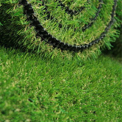 Long Curly 130Stitches/Meter Artificial Synthetic Lawn Turf Grass Carpet