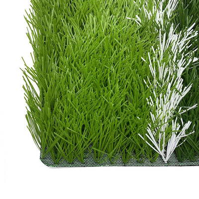 Environmental Friendly Artificial Turf Grass Superior Resilience Football Field Lawns
