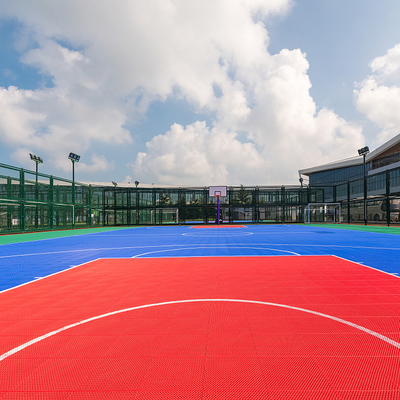 Pp Interlock Sport Floor Outdoor Basketball Tennis Court Flooring