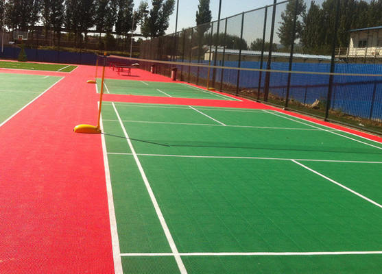 Pp Interlocking Portable Sport Court Material Plastic Tiles Basketball Flooring Outdoor