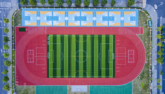 Iaaf Approved Rubber Running Track Full PU Athletic Running Track Harmless