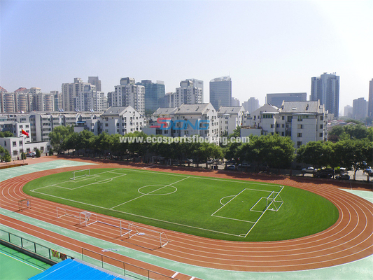 Weather Resistance Sandwich System Running Track Synthetic Sports Flooring
