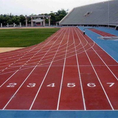 13mm Synthetic Tartan Running Track Anti UV Stadium Sport Flooring