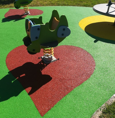 Kindergarten Playground  Safe and Durable Colored EPDM Rubber Granules