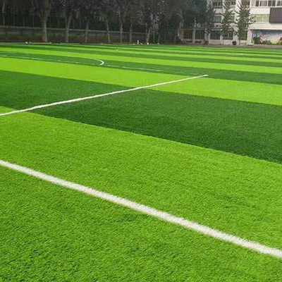 Field Green Football Artificial Turf Grass 40mm Infill Sand Sport Flooring 3/8''