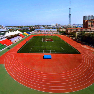 Abrasion Resistance Synthetic PU Jogging Track Flooring Material