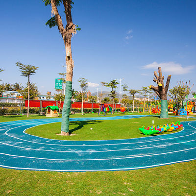 Slip Resistant EPDM System Running Track Kindergartens Playground Surface