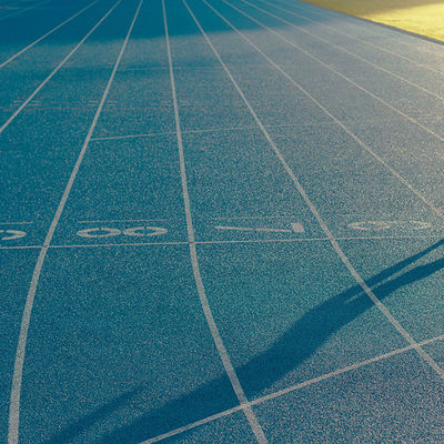 Outdoor Spray Coating Permeable Running Track Material Sports Flooring Stadium