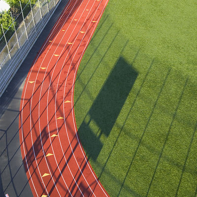 High Strength Anti Slip 400 Meter Synthetic Sports Flooring Fadeless