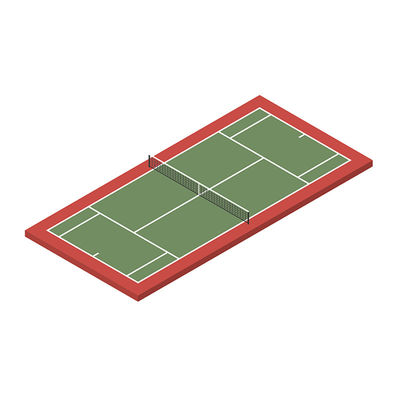 Multi Purpose Outdoor Tennis Court Acrylic Surface Waterproof