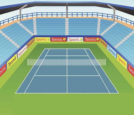 Eco-Friendly Acrylic Tennis Court Flooring Anti Fatigue Multi Purpose