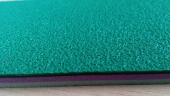 Anti Fatigue Waterproof PVC Sports Flooring Colored Sheet Vinyl Court