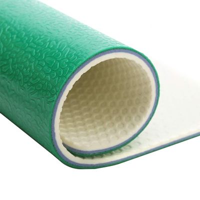 Indoor and Outdoor Fireproof Wear Resistant PVC Sports Flooring Anti Fatigue