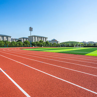 Stadium Eco Sports Flooring Outdoor Anti Slip Jogging Track 13mm