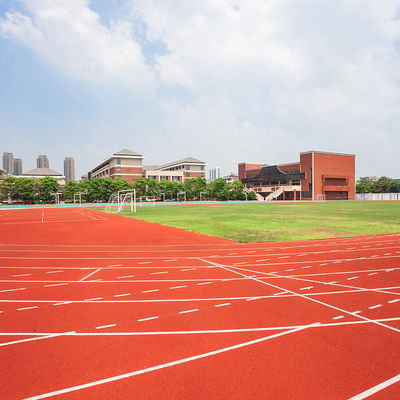 Harmless Full PU Athletic Track Synthetic Outdoor Flooring Antifade