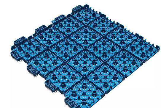 Odorless Interlocking Sports Tiles Puzzle Mat 304.8 x 304.8 x 15mm