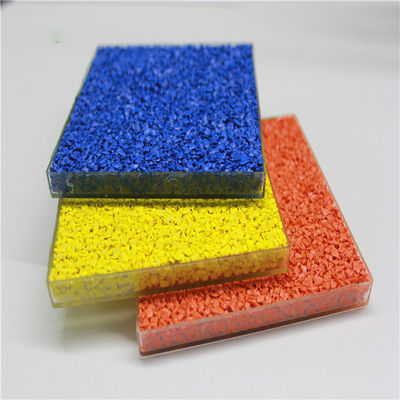 ODM Eco Friendly SBR Rubber Safety Tiles High Elasticity Synthetic Athletic Track