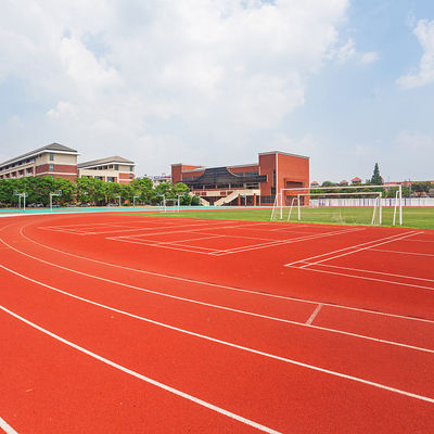 Synthetic Sandwich System Running Track Outdoor Sports Flooring Playground