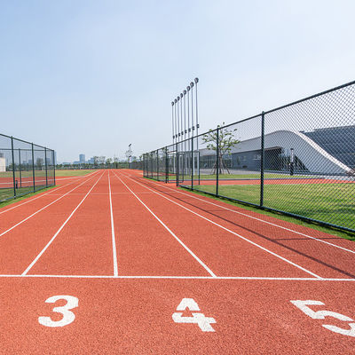 Red Synthetic Track Surface Recyclable Spray Coating System Running Track