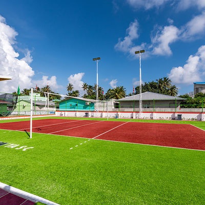 UV Resistant Outdoor Synthetic Flooring Athletic Track Surfaces