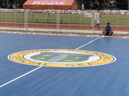 Breathable PU Sports Court Surface Harmless No Cracking Durable