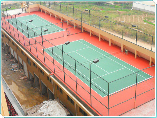 Anti Bacterial Acrylic Tennis Court Athletic Track 2mm Thickness