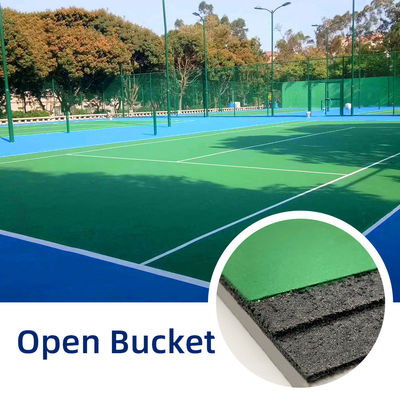 Cushion Surface Acrylic Tennis Court Floor Colorful 3mm Thickness