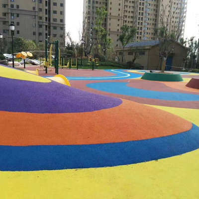 Colored Epdm Rubber Granules Wet Pour Rubber Playground Surface