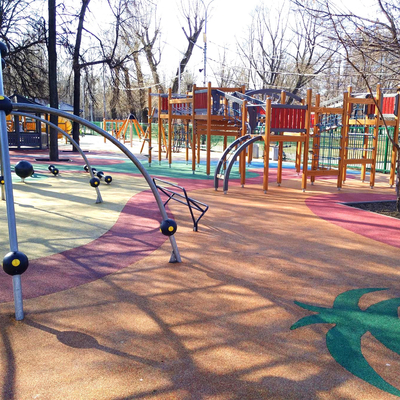 Colorful EPDM Rubber Granules Playground Surfaces 17 Years Experience