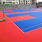 China High Strength Outdoor Contest Interlock Tiles For Basketball Court for sale