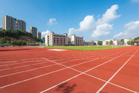 China 0.66N/mm2 Athletic Track Surfaces 13mm Synthetic Sport Ground Flooring for sale