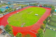 China Eco Sports Flooring Track Spray Coat Sandwich Full Pur Running Track Systems for sale