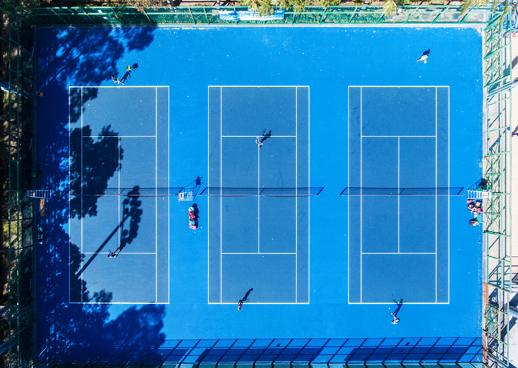Recycled Water Resistant 4 Layer Acrylic Tennis Court Surface Waterproof