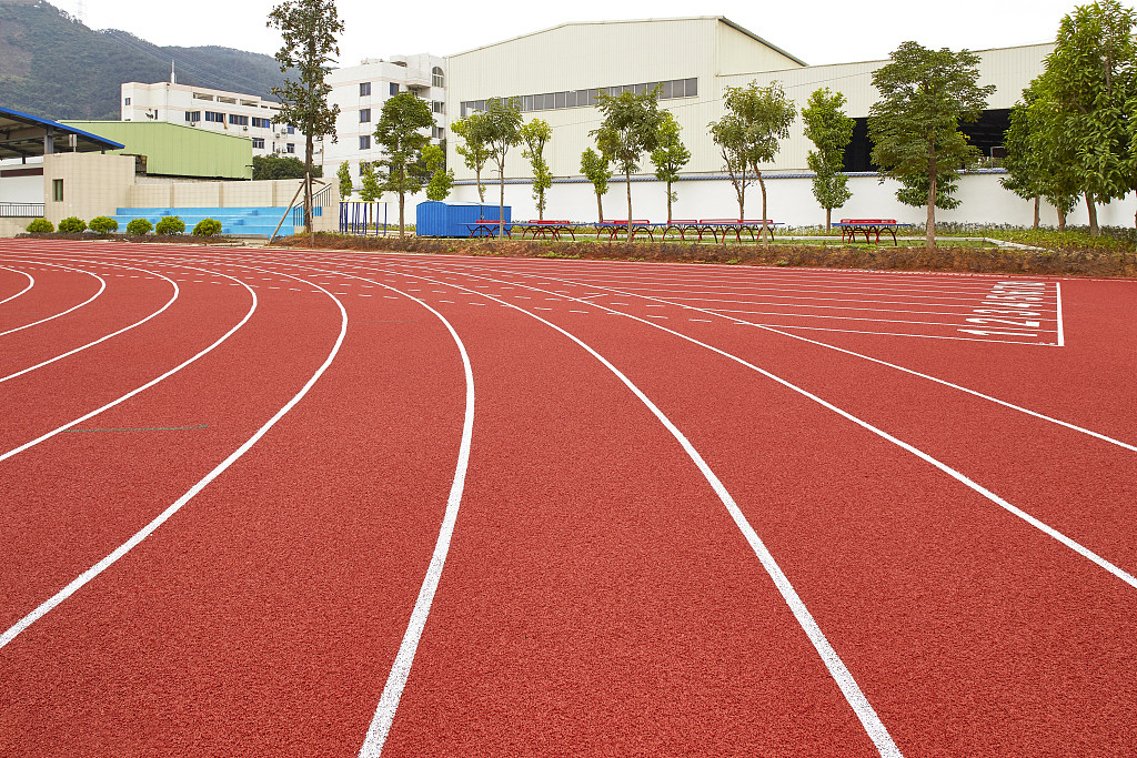 EPDM Eco Sports Flooring Track Multicolor Flooring Material High Strength 0