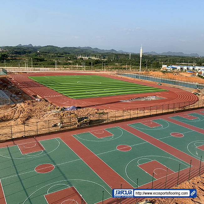 13mm Jogging Track Material High Elasticity And Wear Resistance