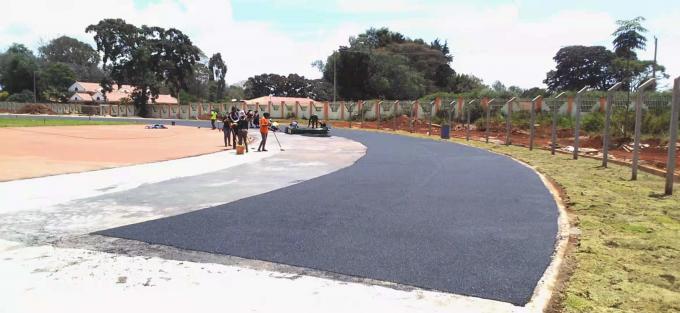 10 Year Jogging Track Material Low Density For Excellent Coverage 2