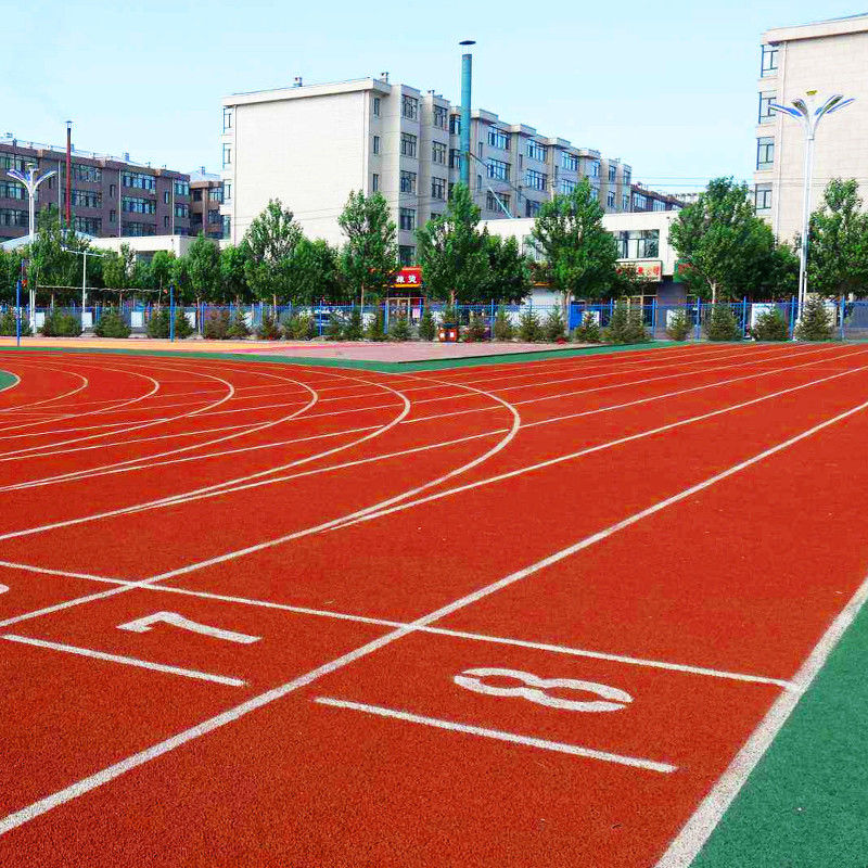 Sports Field Antimicrobial Non Skid Jogging Track Material Non-Poisonous