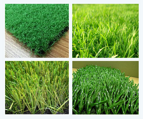 PE Monofilament 5/8'' Artificial Turf Grass Wear Resistant Non Pollution 2