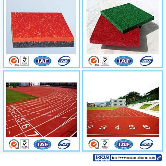 13mm Red Casting Sandwich System Running Track Athletic Outdoor Rubber Synthetic 2