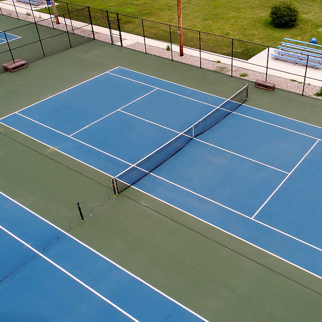 High Rebound Weather Resistant Acrylic Tennis Court Multi Purpose 0